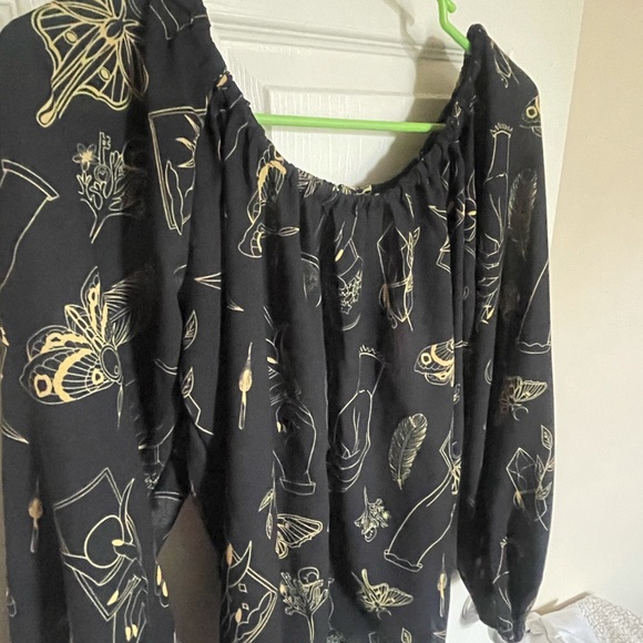 *SOLD* Stregheria Sylvia Pinup Couture Top - Picture 6 of 10